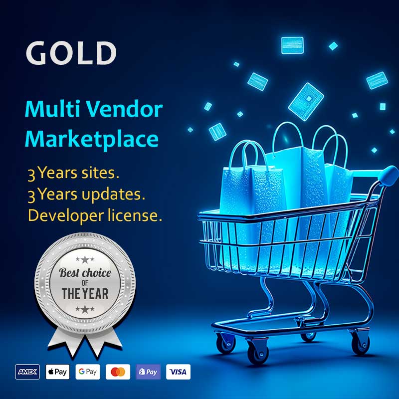 Image of Gold Multi Vendor Marketplace Platform