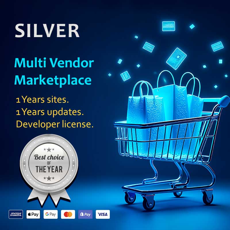 Image of Silver Multi Vendor Marketplace Platform